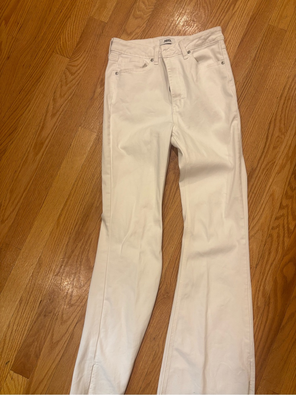 White Flare Jeans